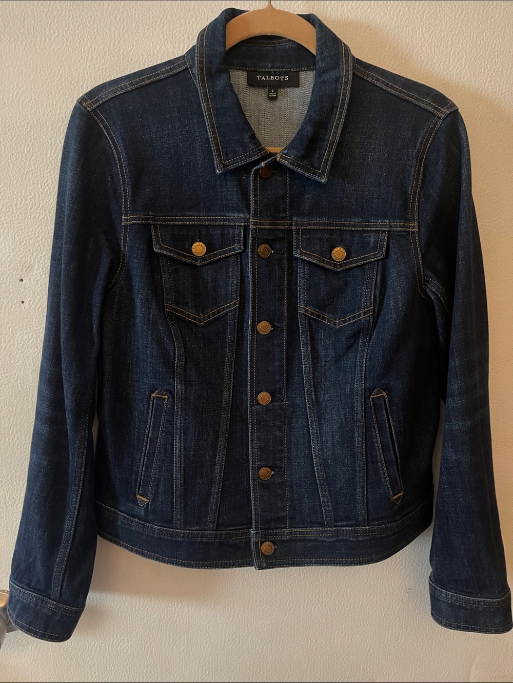 Talbots Women’s Dark Blue Denim Jacket